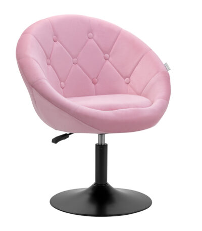 Sedia Girevole 4Rico Qs-Bl12G Rosa