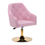 Sedia Girevole 4Rico Qs-Bl14G Rosa