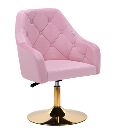 Sedia Girevole 4Rico Qs-Bl14G Rosa