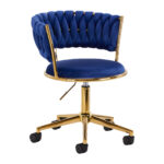 Sedia Girevole 4Rico Qs-Gw01G Blu Navy