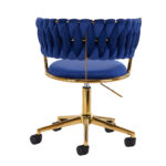 Sedia Girevole 4Rico Qs-Gw01G Blu Navy 3