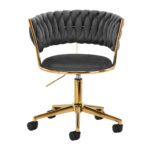 Sedia Girevole 4Rico Qs-Gw01G Grigia 1