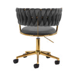 Sedia Girevole 4Rico Qs-Gw01G Grigia 3