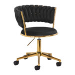 Sedia Girevole 4Rico Qs-Gw01G Nera