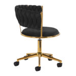 Sedia Girevole 4Rico Qs-Gw01G Nera 2