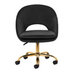 Sedia Girevole 4Rico Qs-Mf18G Nera 1