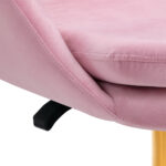 Sedia Girevole 4Rico Qs-Mf18G Rosa 5