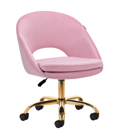 Sedia Girevole 4Rico Qs-Mf18G Rosa
