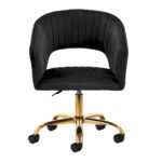 Sedia Girevole 4Rico Qs-Of212G Nera 1