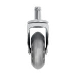 Set Di 5 Ruote Per Sgabello A Pressione In Argento Roll Speed 3