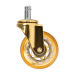 Set Di 5 Ruote Per Sgabello A Pressione Roll Speed ​​Gold 2