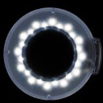 Set Poltrona 210 + Lampada Con Lente D'Ingrandimento A Led S5 + Sgabello 302 4