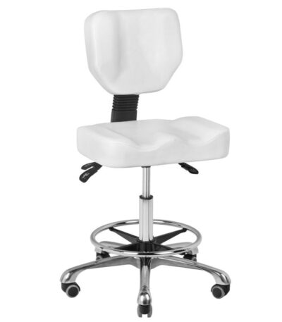 Sgabello Cosmetico A-4299 Bianco