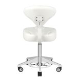 Sgabello Cosmetico Bianco Con Rigonfiamento Azzurro 156F 2