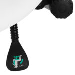 Sgabello Cosmetico Giovanni 1004 Oro Bianco 6