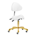 Sgabello Cosmetico Giovanni 1004 Oro Bianco