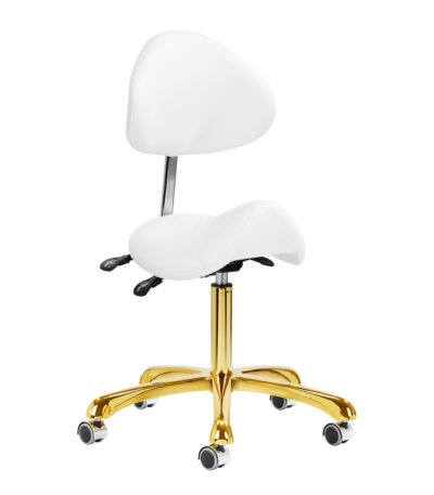 Sgabello Cosmetico Giovanni 1004 Oro Bianco