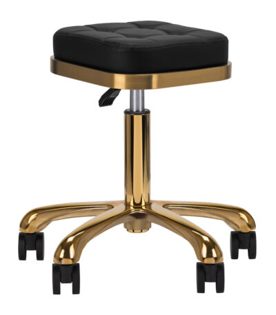 Sgabello Cosmetico M-1645 Nero Oro