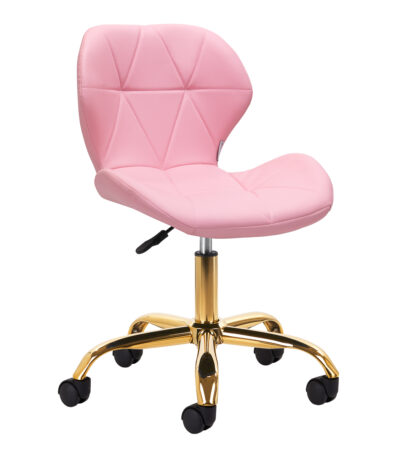 Sgabello Cosmetico Qs-06G Rosa