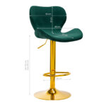 Sgabello Da Bar Qs-B15 Verde Velluto 5