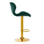Sgabello Da Bar Qs-B15 Verde Velluto 1