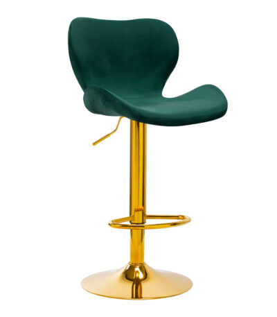 Sgabello Da Bar Qs-B15 Verde Velluto