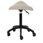 Sgabello Da Parrucchiere Gabbiano D032 Grigio-Beige 3