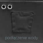 Sistema Per Capelli Hsb07 Unità Di Lavaggio Per Parrucchiere Nera 6