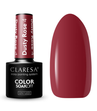 Smalto Ibrido Claresa Dusty Rose 4-5G