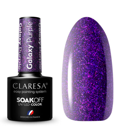 Smalto Ibrido Claresa Galaxy Purple 5G