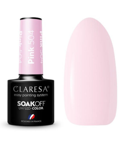 Smalto Ibrido Claresa Pink 504 -5G