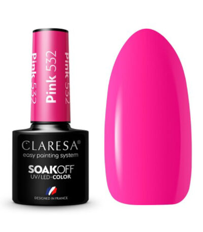 Smalto Ibrido Claresa Pink 532 -5G