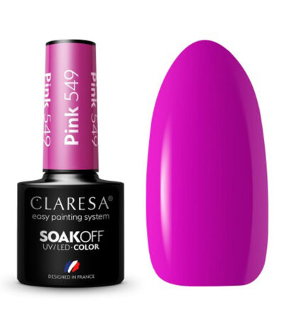 Smalto Ibrido Claresa Pink 549 -5G