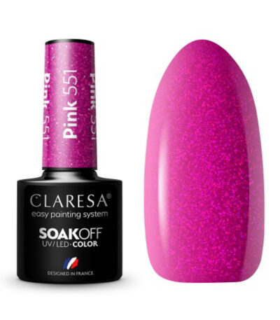 Smalto Ibrido Claresa Pink 551 -5G