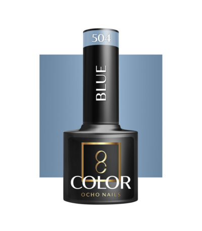 Smalto Ibrido Ocho Nails Blu 504 -5 G