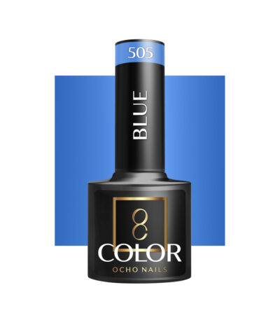 Smalto Ibrido Ocho Nails Blu 505 -5 G
