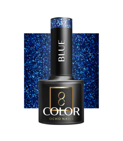 Smalto Ibrido Ocho Nails Blu 512 -5 G