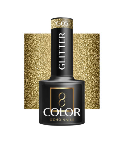 Smalto Ibrido Ocho Nails Glitter G05 -5 G