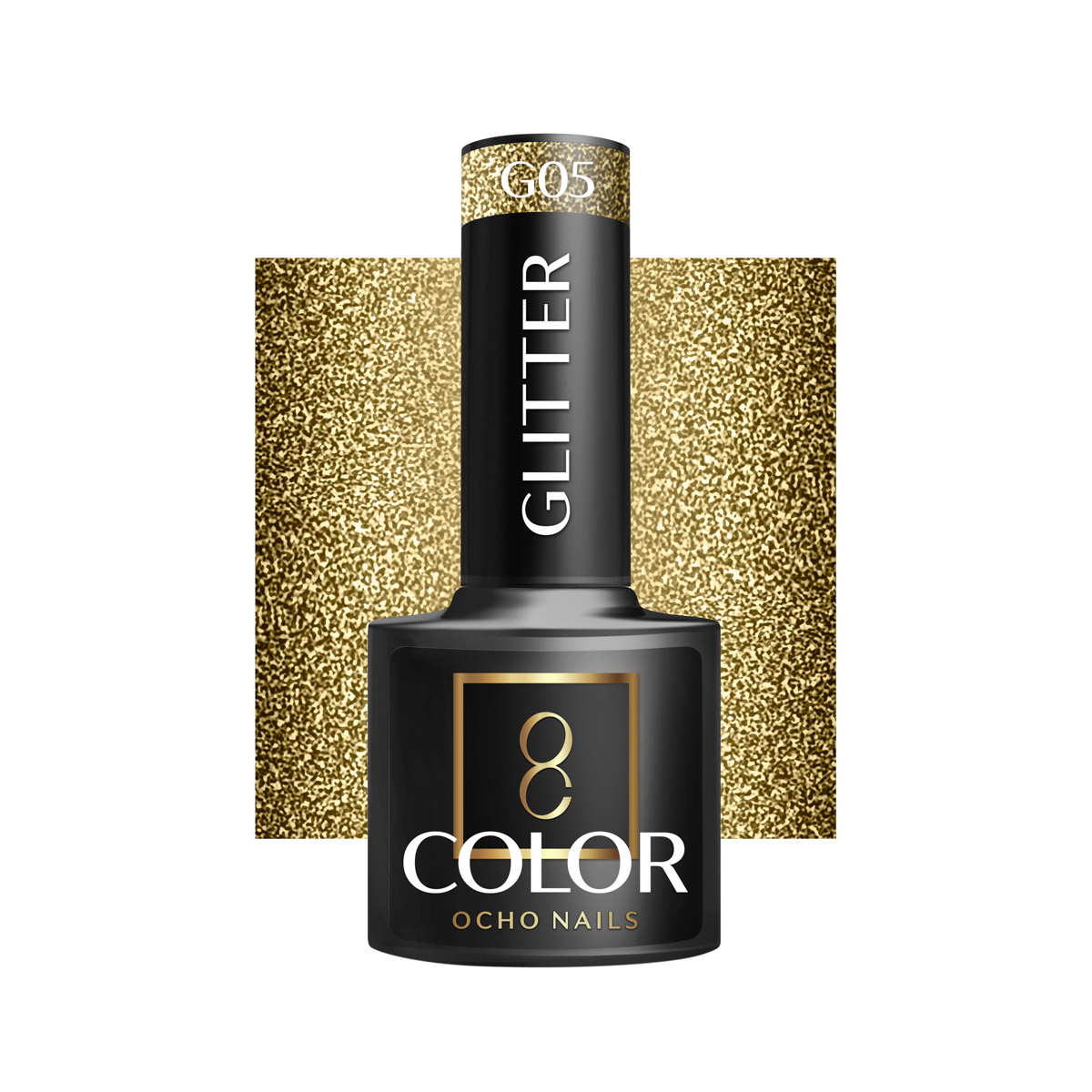 Smalto Ibrido Ocho Nails Glitter G05 -5 G Smalto Ibrido Ocho Nails Glitter G05 -5 G