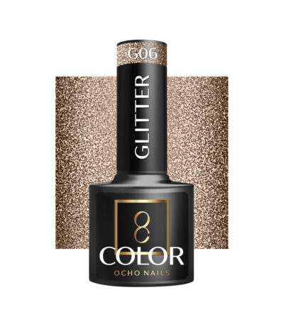 Smalto Ibrido Ocho Nails Glitter G06 -5 G