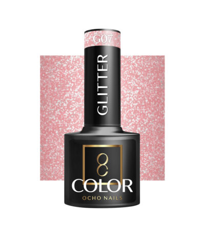Smalto Ibrido Ocho Nails Glitter G07 -5 G