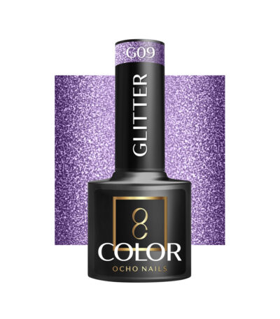 Smalto Ibrido Ocho Nails Glitter G09 -5 G