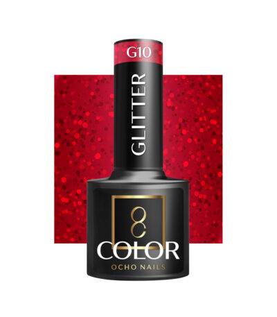 Smalto Ibrido Ocho Nails Glitter G10 -5 G
