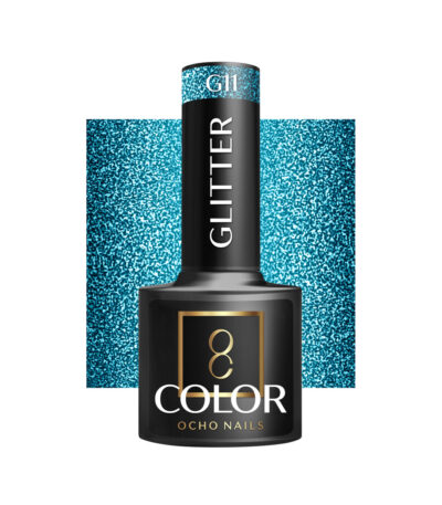 Smalto Ibrido Ocho Nails Glitter G11 -5 G
