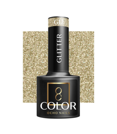 Smalto Ibrido Ocho Nails Glitter G12 -5 G