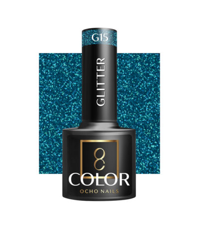 Smalto Ibrido Ocho Nails Glitter G15 -5 G