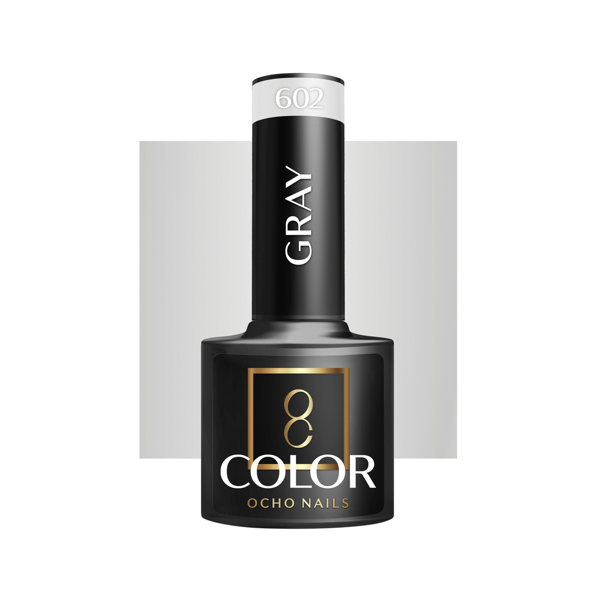 Smalto Ibrido Ocho Nails Grigio 602 -5 G Smalto Ibrido Ocho Nails Grigio 602 -5 G