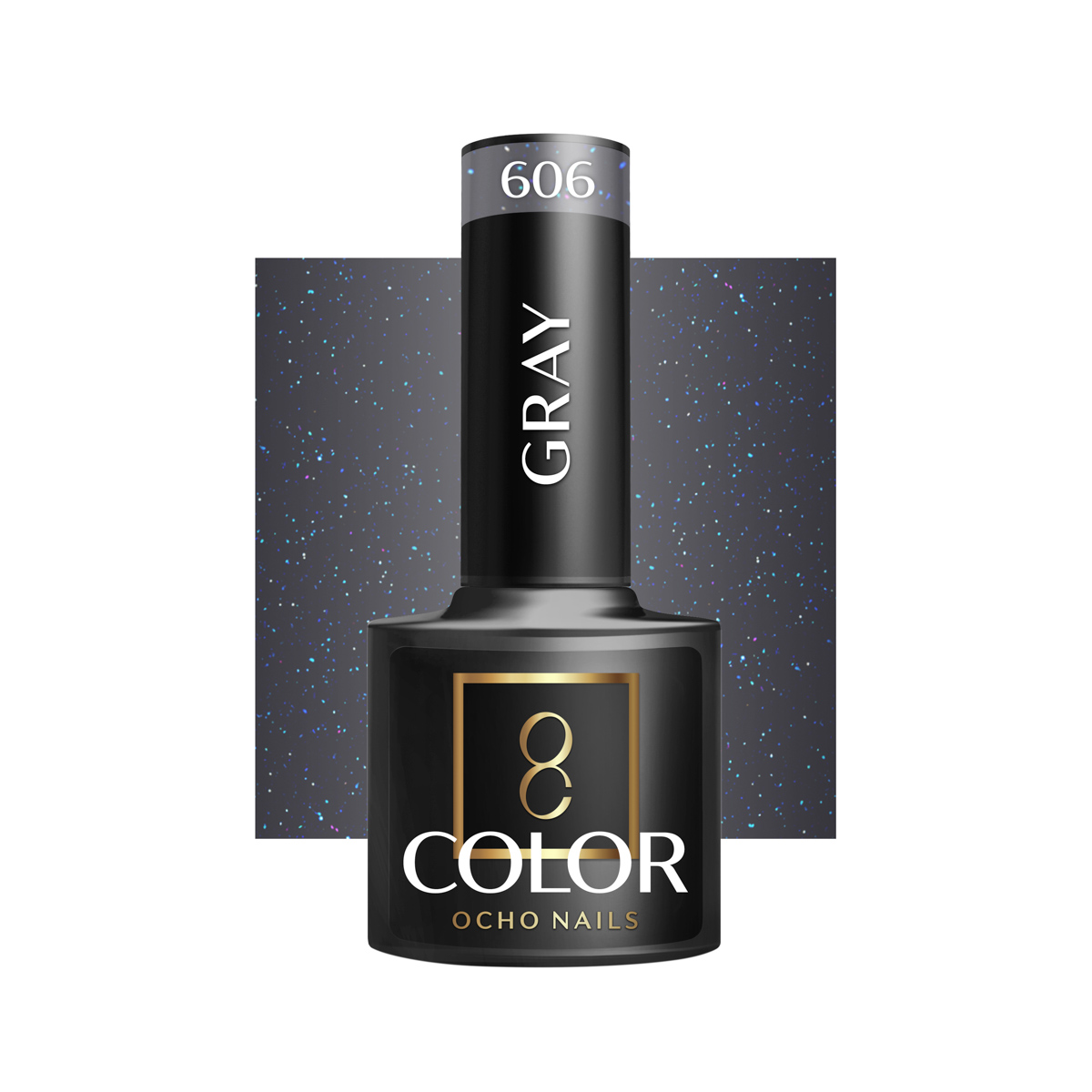 Smalto Ibrido Ocho Nails Grigio 606 -5 G Smalto Ibrido Ocho Nails Grigio 606 -5 G