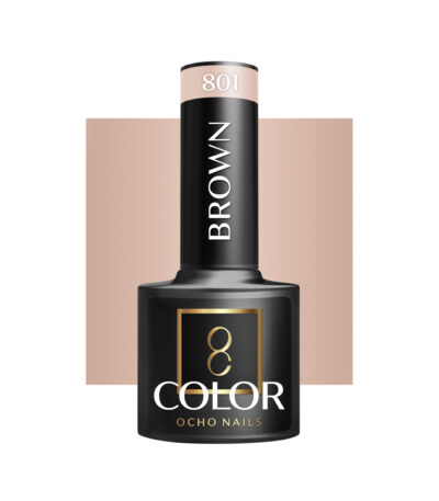 Smalto Ibrido Ocho Nails Marrone 801 -5 G