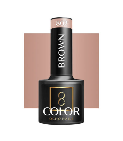 Smalto Ibrido Ocho Nails Marrone 802 -5 G
